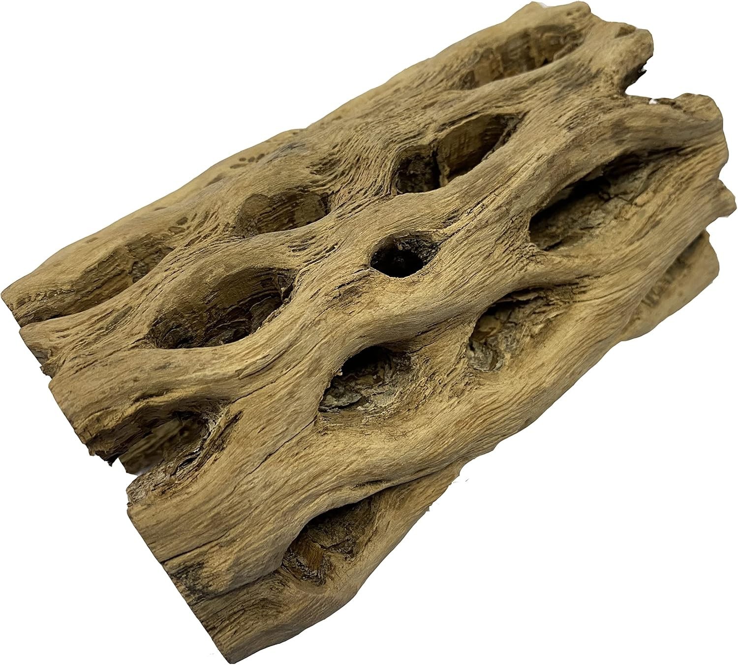 XL Cholla Wood Hollow Tube 6in x Up to 2in – Natural Aquarium & Terrarium Decor