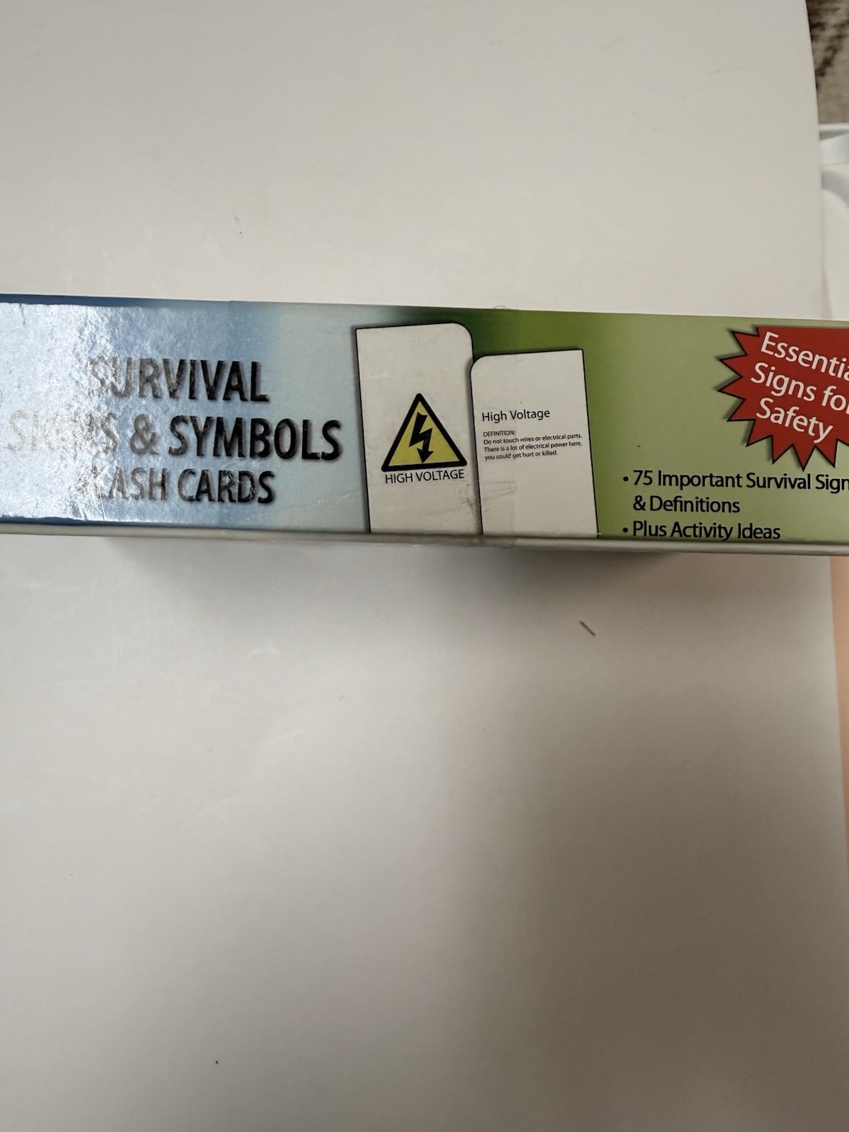 Remedia Publications Survival Safety Signs & Symbols Flash Cards REM 181