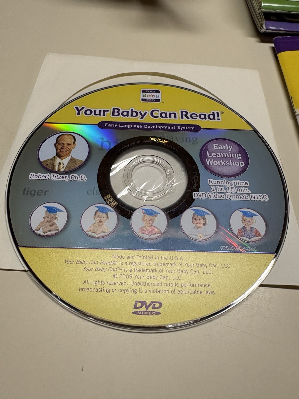 Your Baby Can Read Early Language Development System Infants-Children Books/DVD