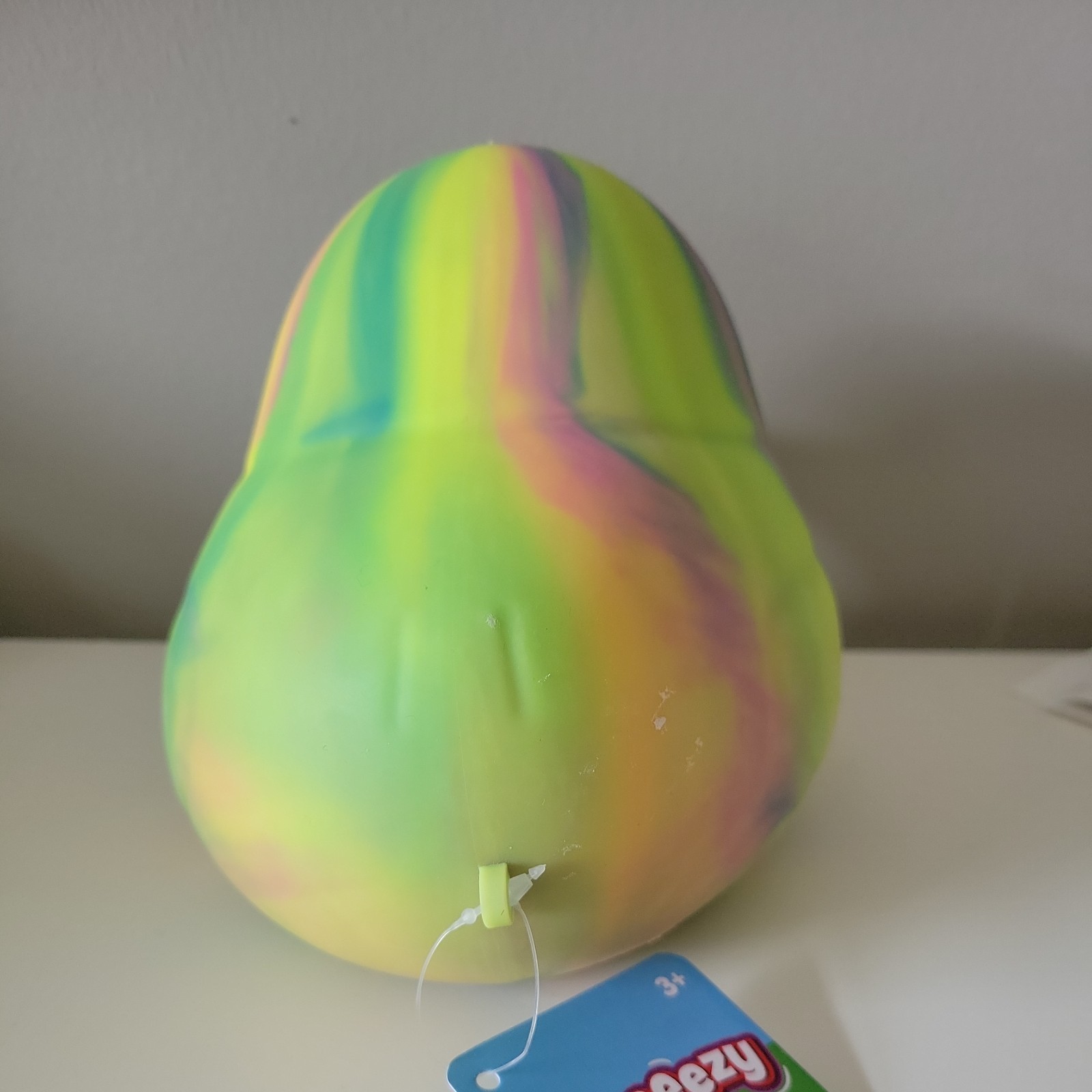 Sunny Days JUMBO Squeezy Tie Dye Duck Multi-Color Tiktok VIRAL Squishy Toy NEW