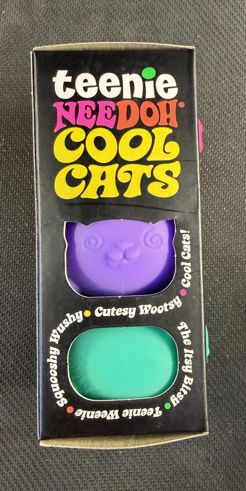 NEEDOH Lot of 8- Gumdrop, Nice-cube, baby, groovy glob, cats, Swirl Authentic