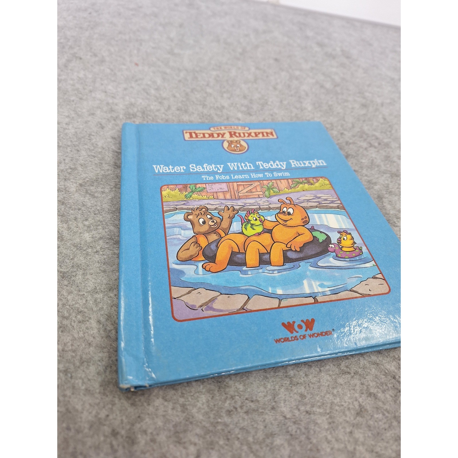 The World of Teddy Ruxpin Water Safety With Teddy The Fobs Learn How to Swim