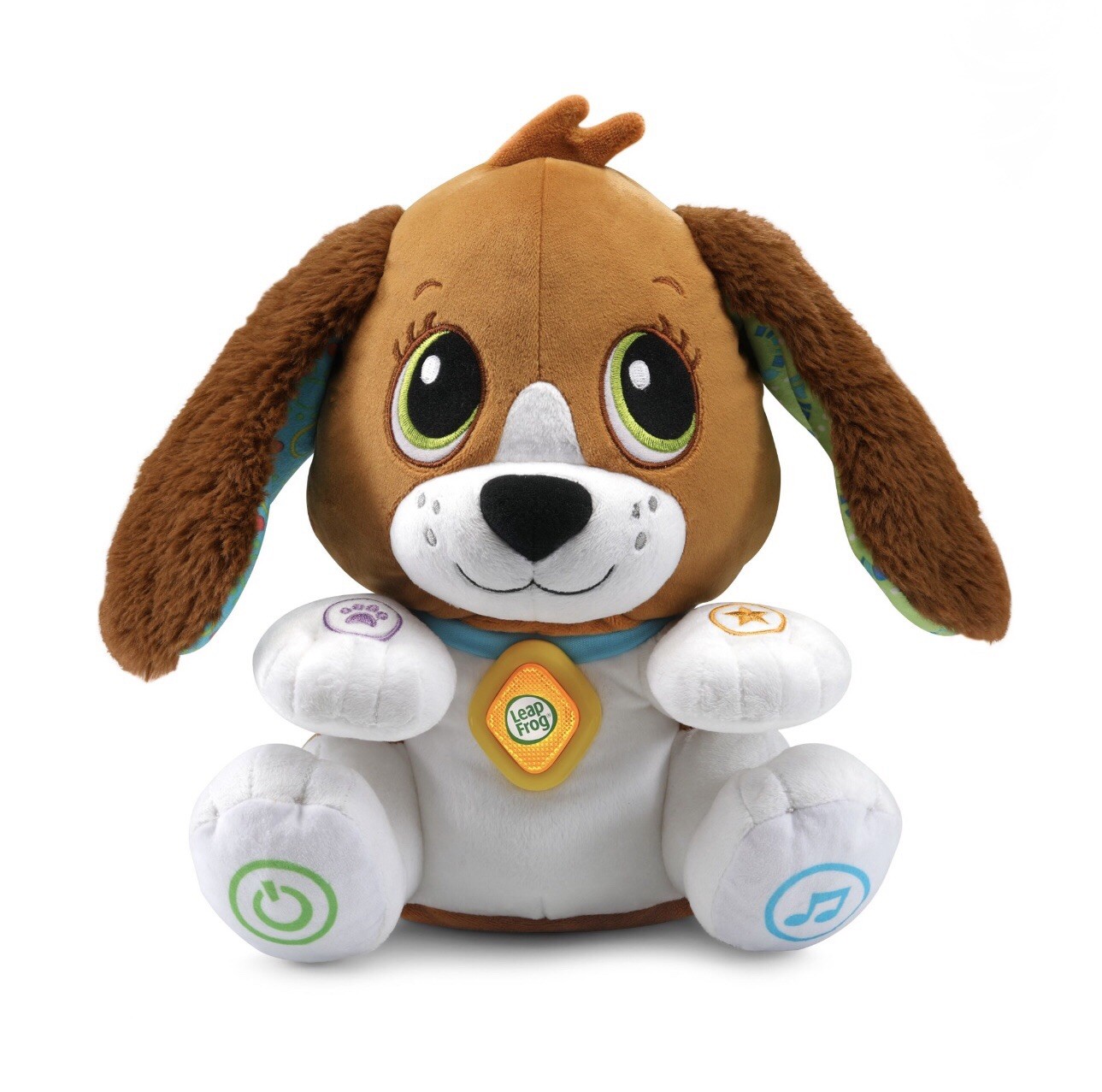 LeapFrog Speak & Learn Puppy Bailey Plush Interactive Learning Toy Baby NWOT