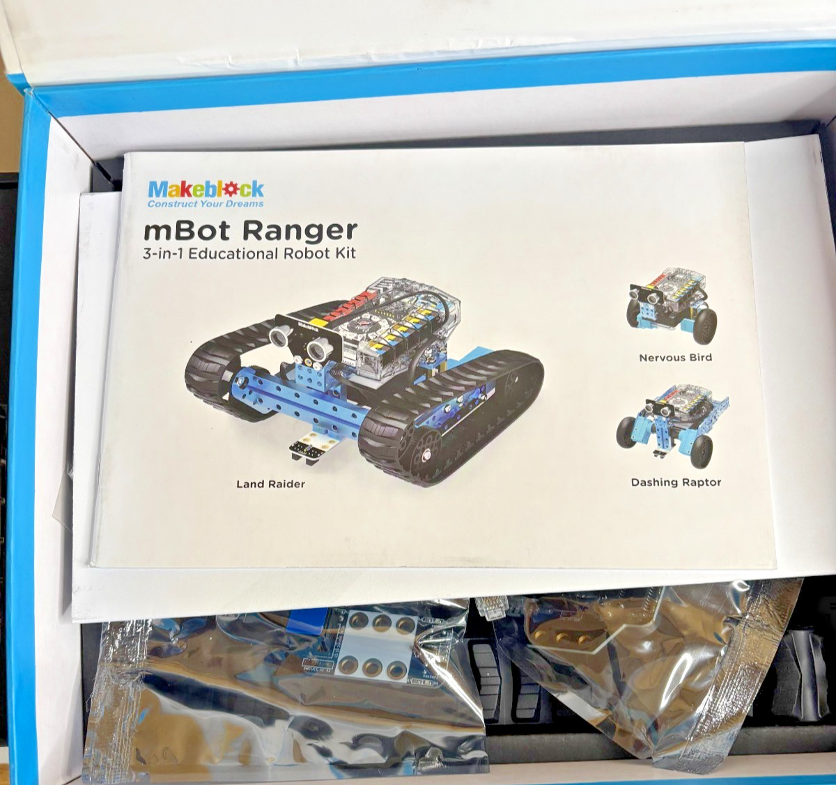 Makeblock mBot Ranger 3-in-1 Educational Robot Kit for Kids (90092) STEM