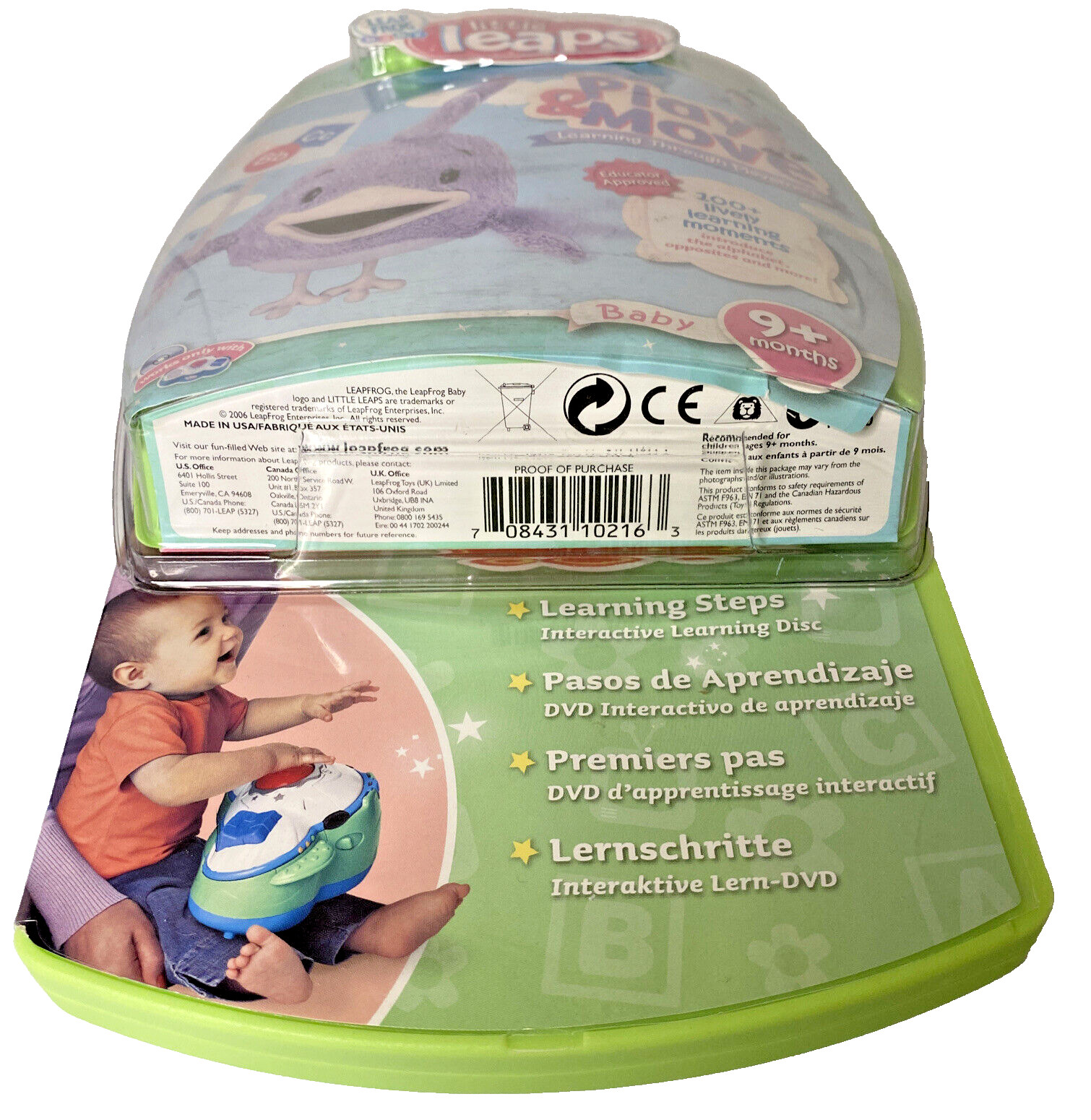 Leap Frog Baby Little Leaps, Play & Move ABC, Learning Steps, Set of 2