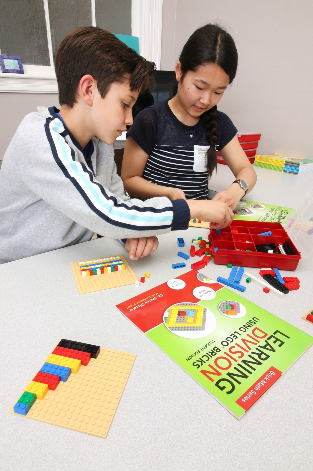 Brick Math Basic Measurement Bundle: Teach Measurement using plastic bricks.