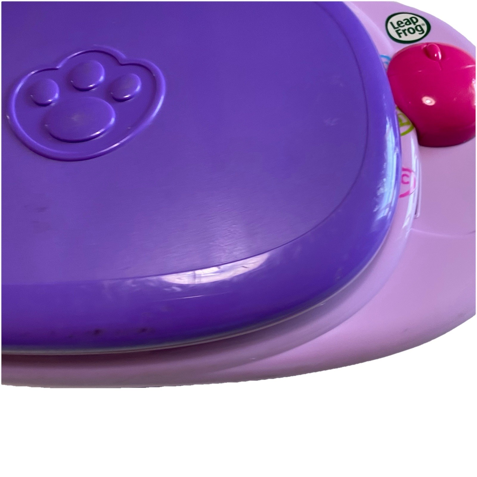 Gently Used Leap Frog My Own Leaptop Laptop Purple Pink Works Tested