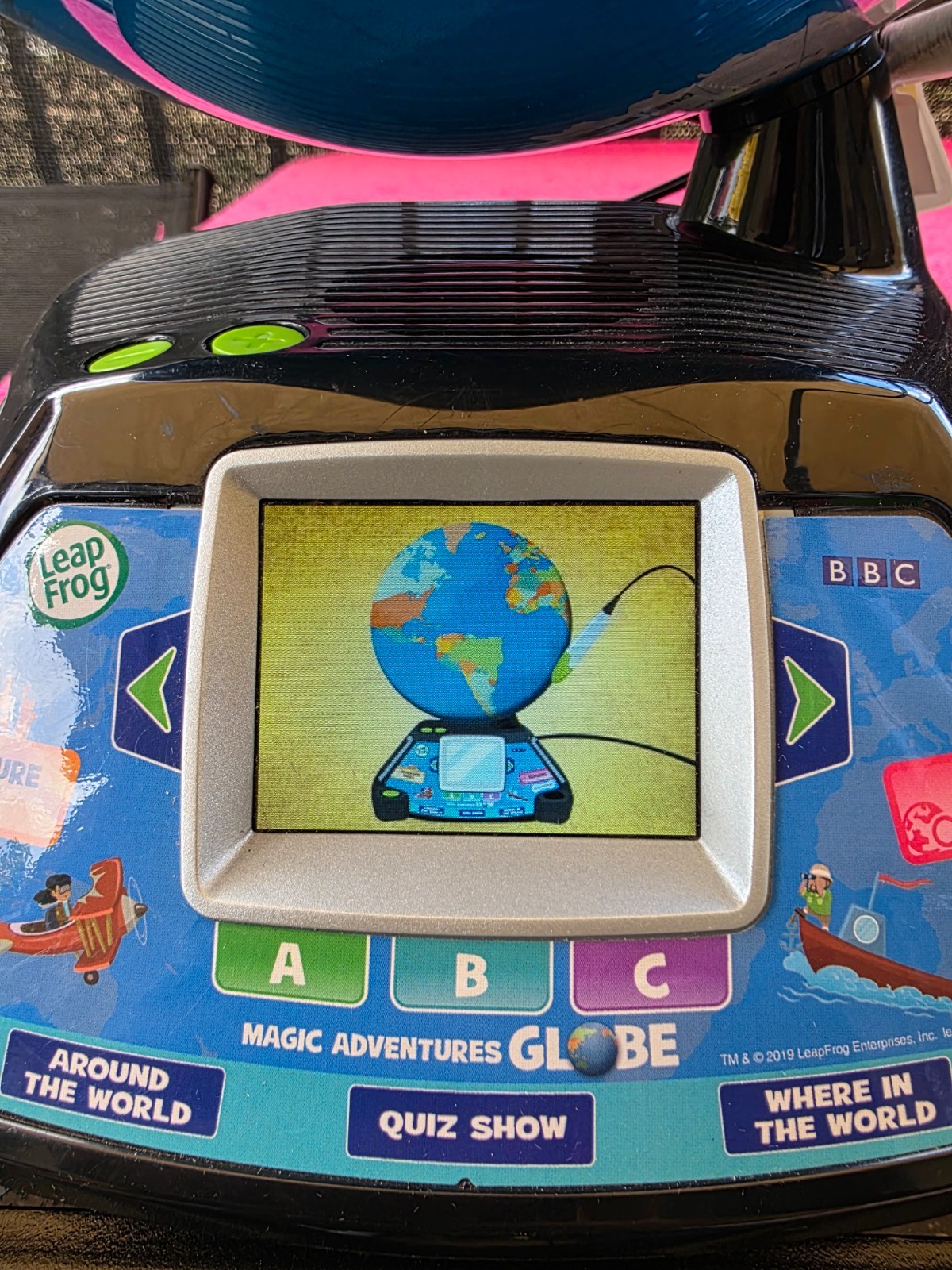 LeapFrog Magic Adventures Globe Interactive Electronic Educational Toy