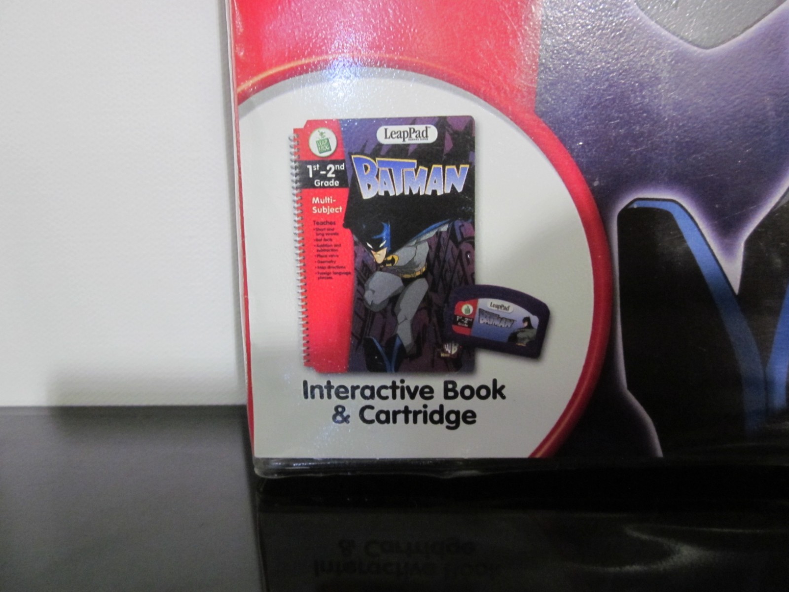 Leap Frog LeapPad The Batman 1st-2nd Grade Multi-Subject Book & Cartridge