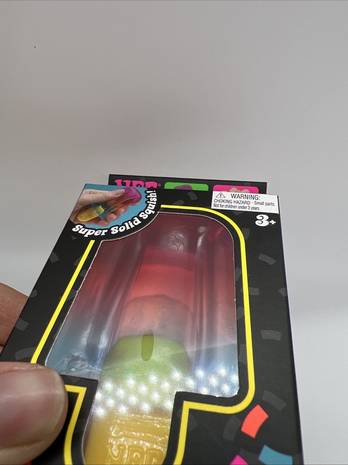 RARE MISPRINT! 😮 Nee Doh Nice-Sicle Popsicle NEEDOH -Red, White, and Blue ERROR