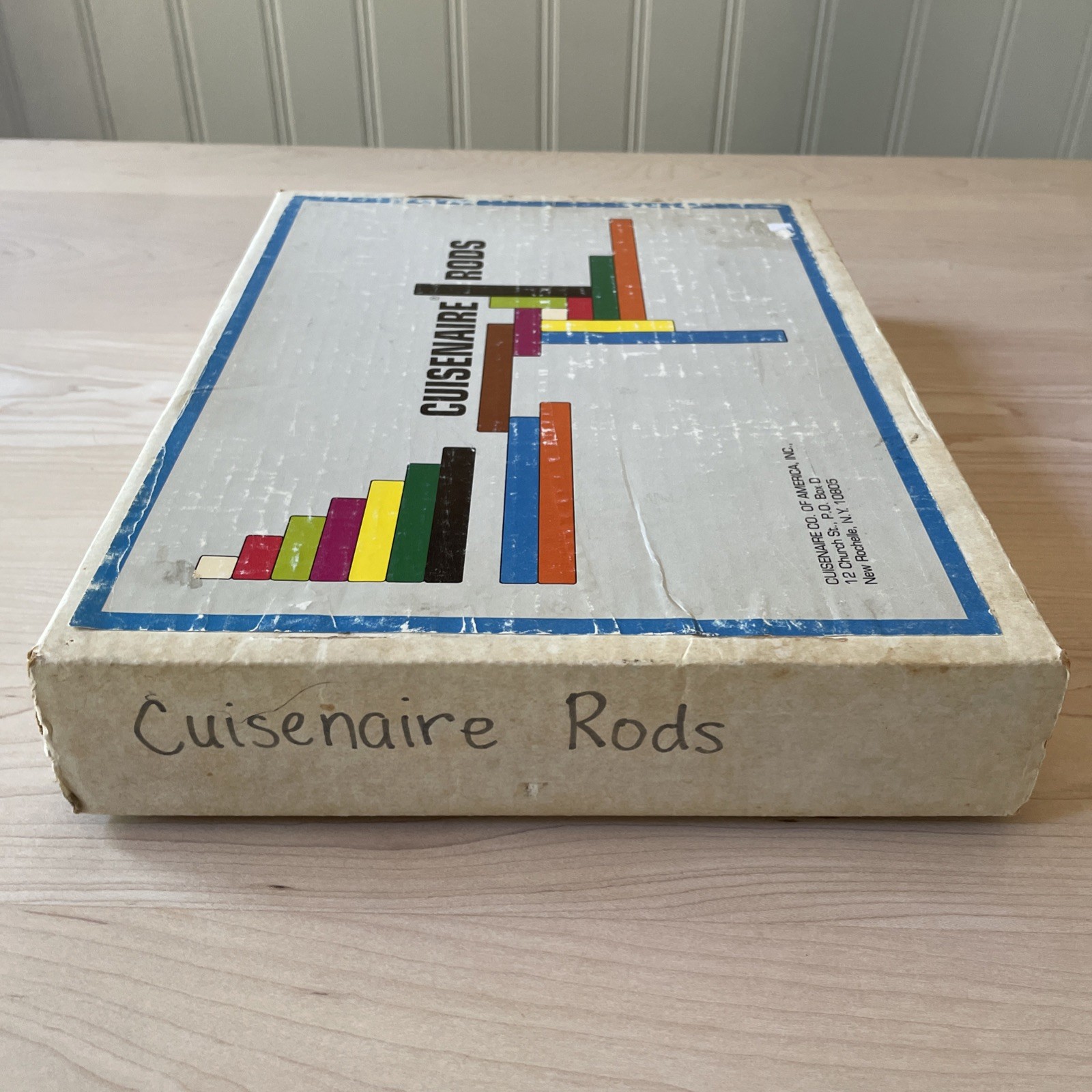 Cuisenaire Rods ~ VTG 1960s 70s ~ 153 pc. ~ Montessori Mathematics Math Learning