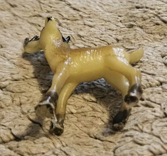 Forest Animal Figure Lot Six (6) Animals 4 Inches Long