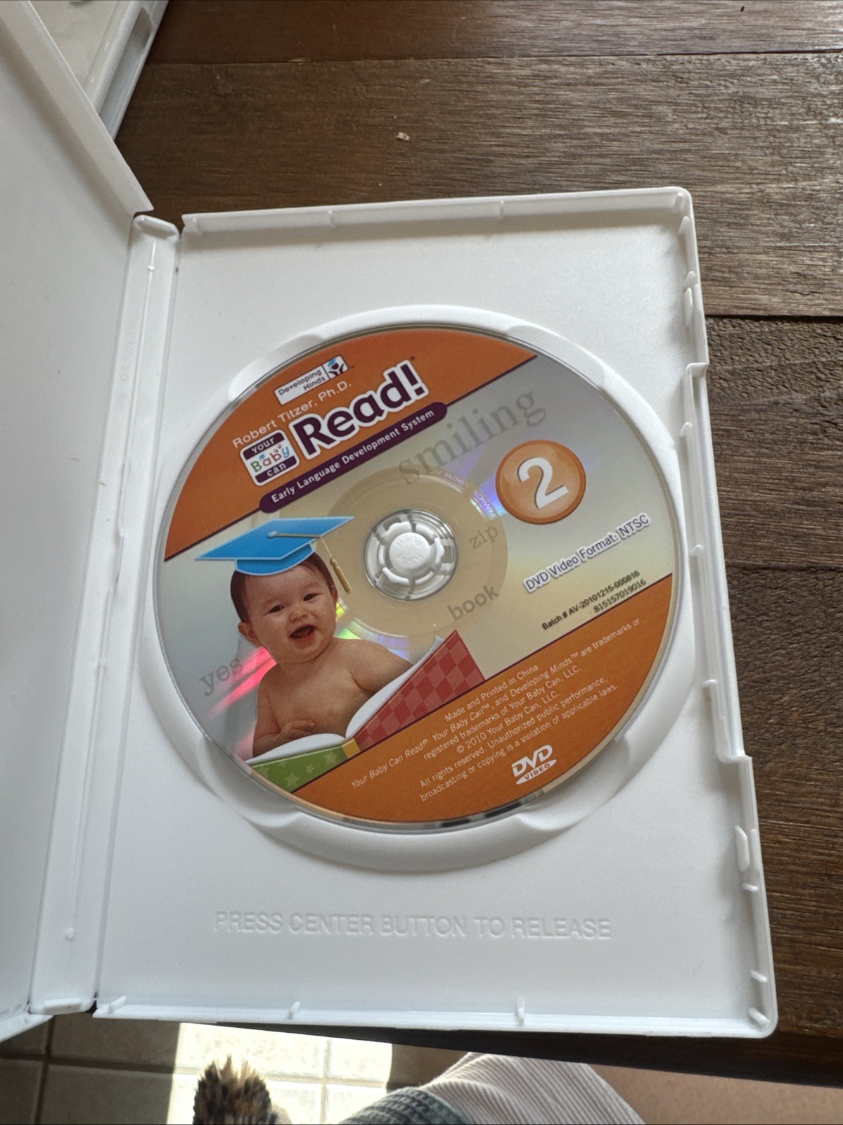 Baby’s First Teacher Early Learning Development System 4 DVDs