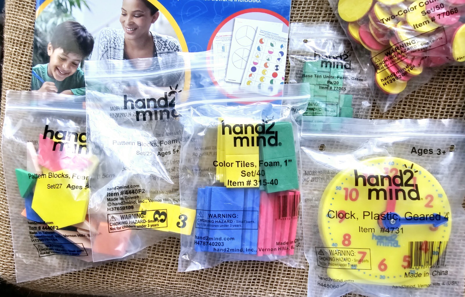 New Hand 2 Mind Grade 3 On Standards Learning At Home Math Kit 93544 ETA…