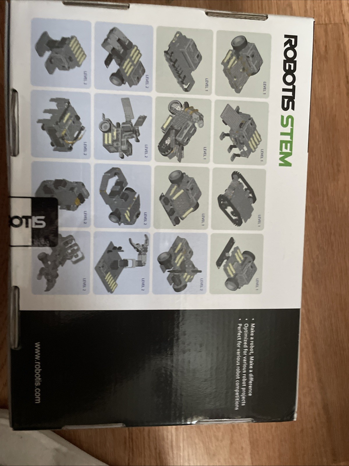 ROBOTIS STEM Level 1 Robotics Kit Educational Coding & Building Set
