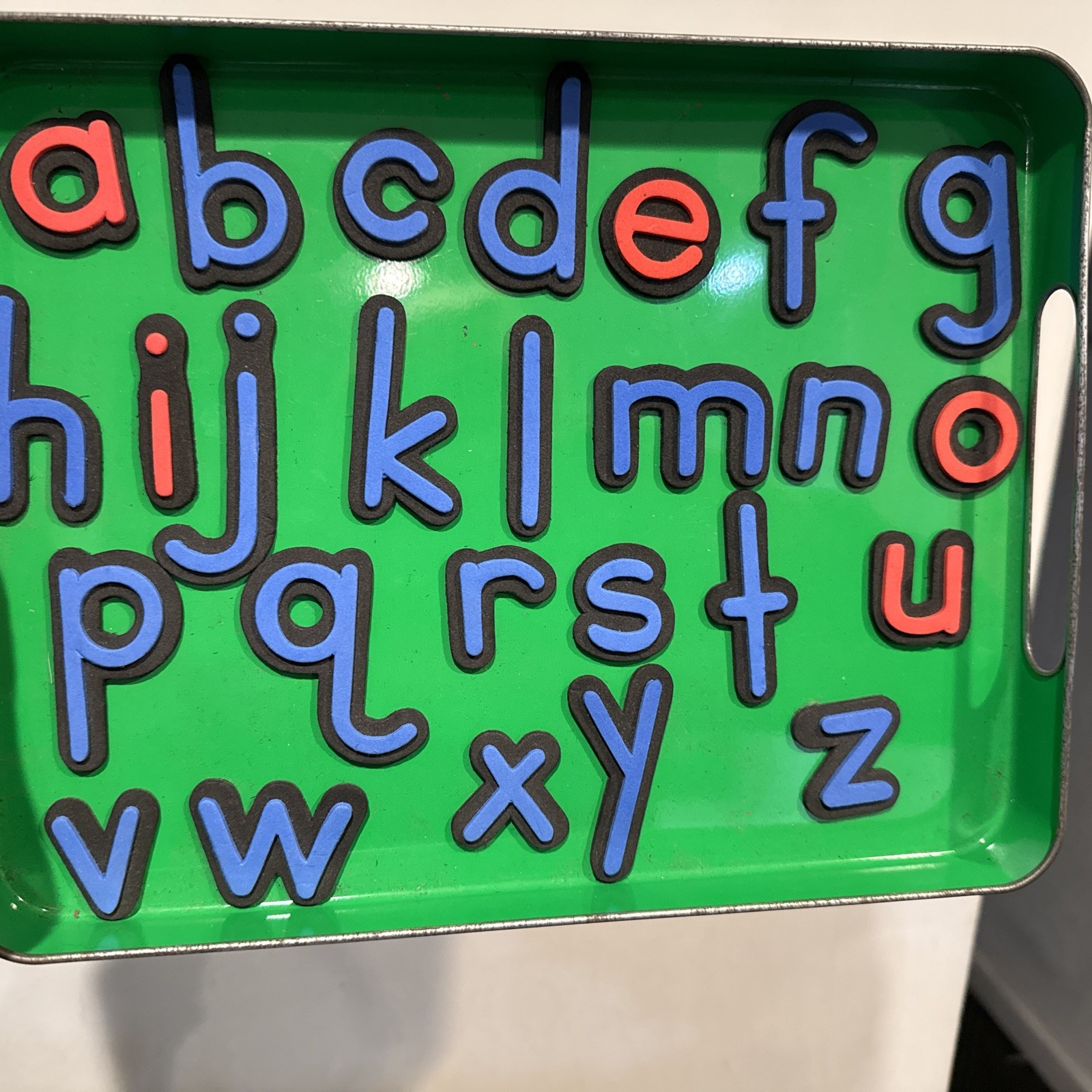 Really Good Stuff Magnetic Letters LOT 2 Complete A-Z Sets w/ 2 Trays