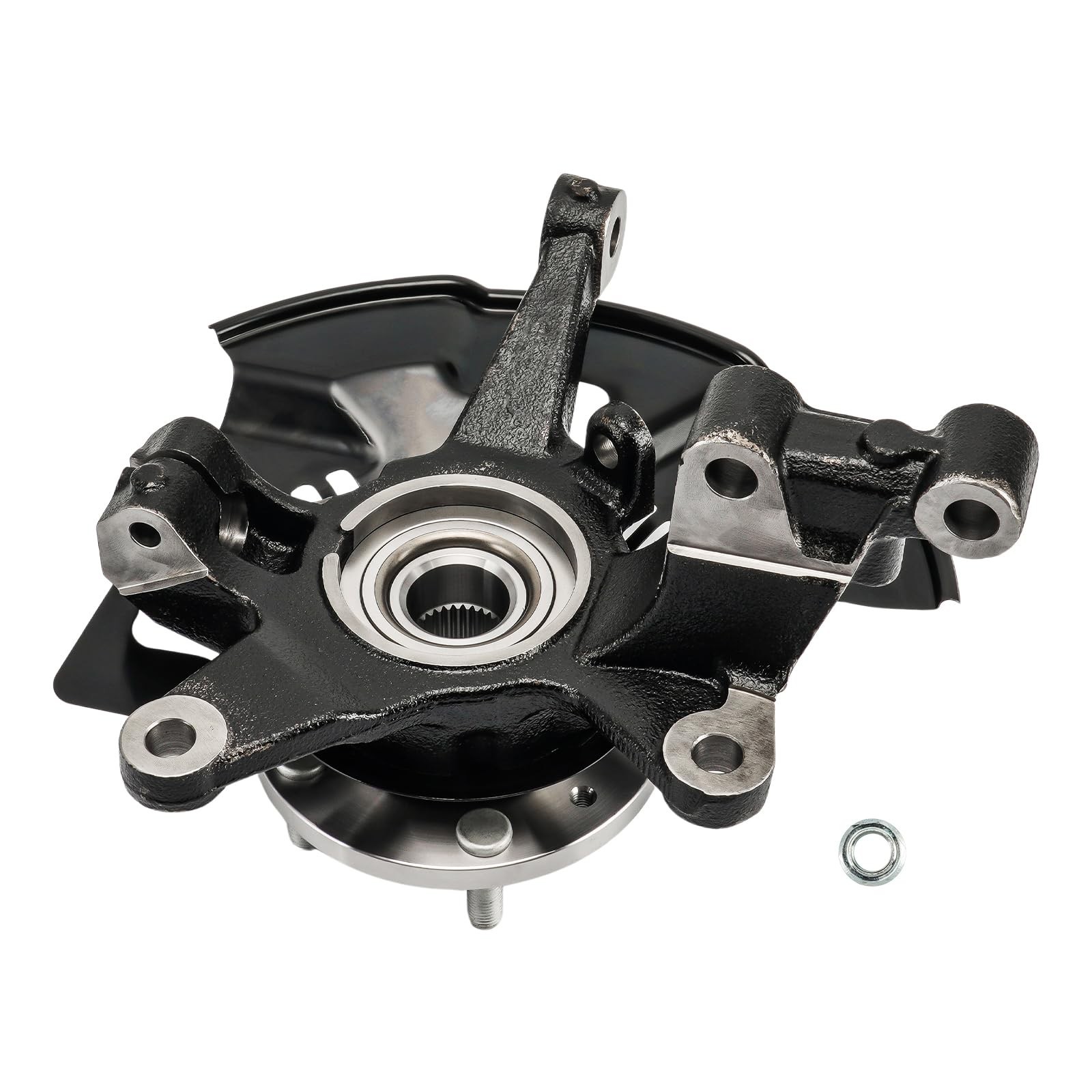 PHILTOP 1PC Front Steering Knuckle & Wheel Bearing Hub Assembly Fit for Mazda…