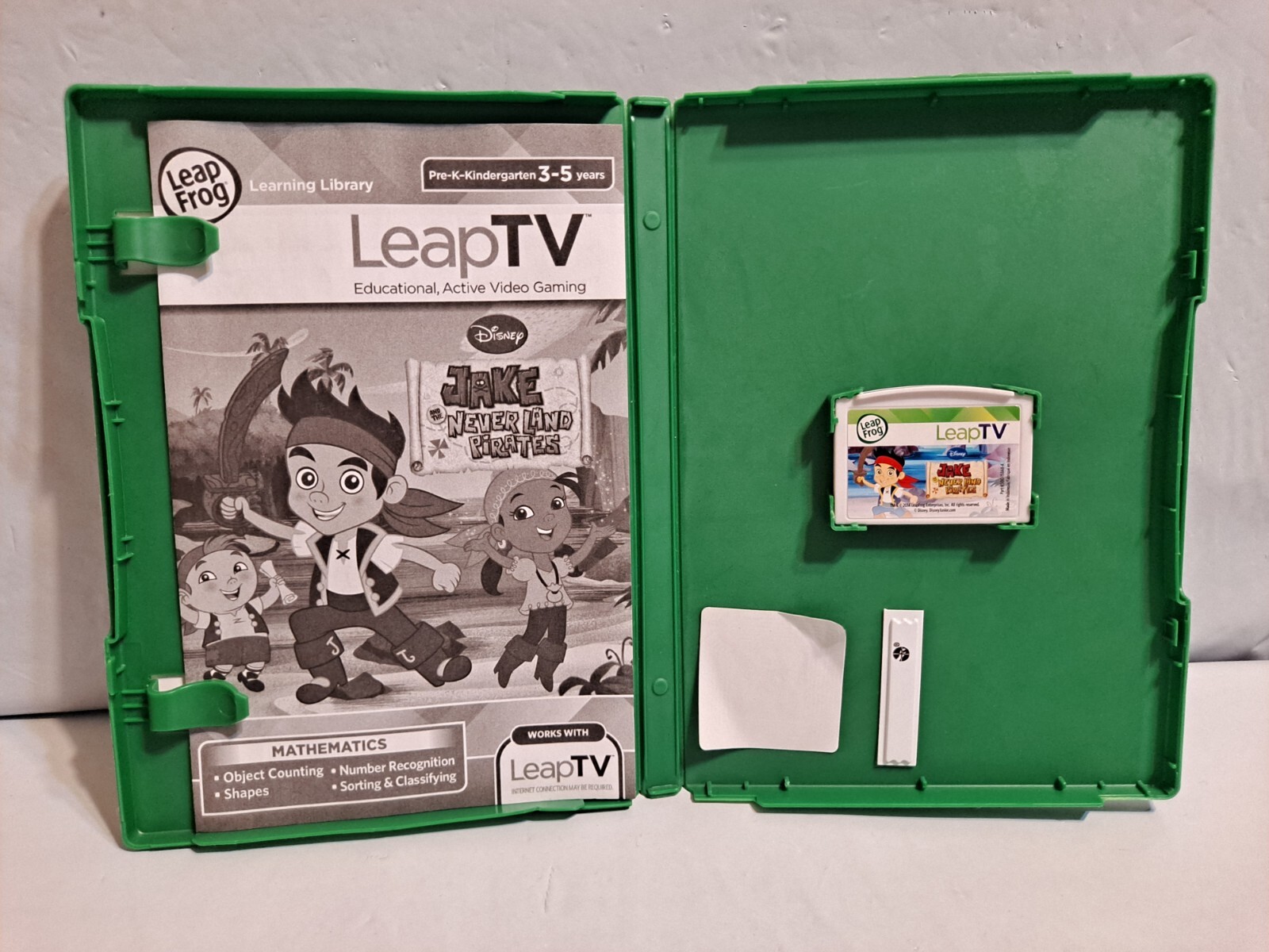 LeapTV LeapFrog Disney Jake and the Never Land Pirates Math Learning Games