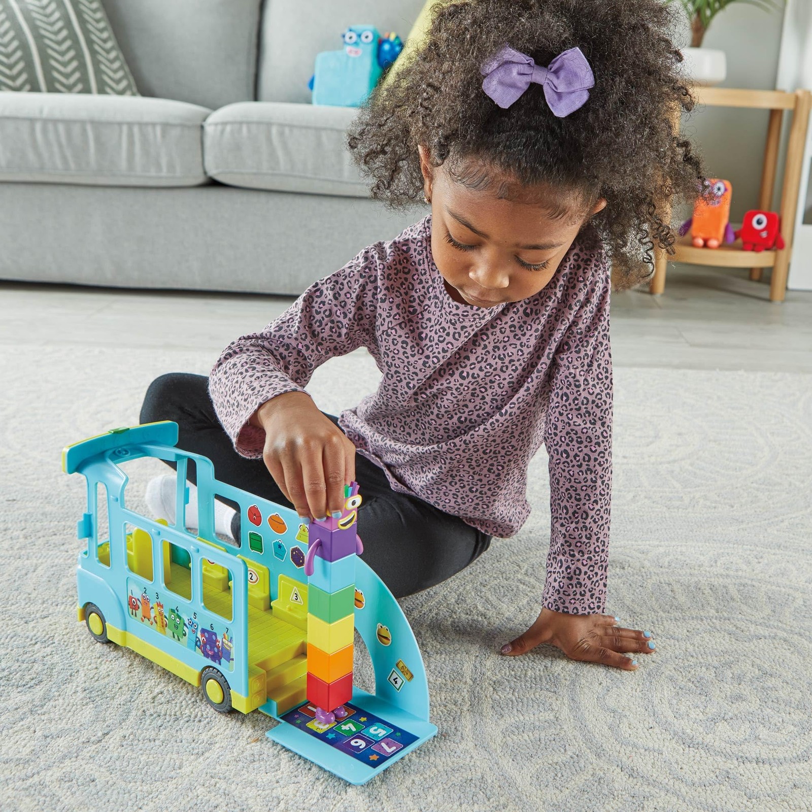 hand2mind Numberblocks 4.7 inches x 10.4 x 7.7 inches, Multicolor
