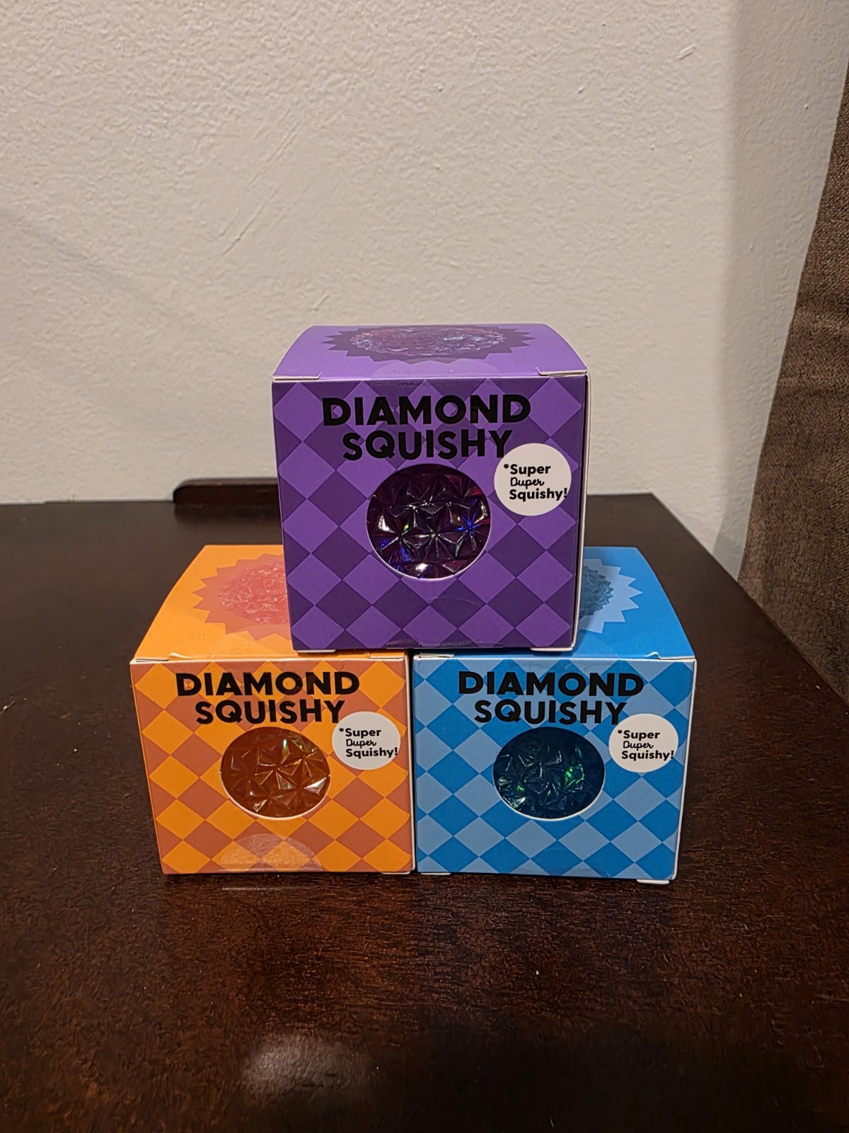 J’adore Diamond Target Squishy Lot Purple, Orange, Blue (like neehdoh) 🔥