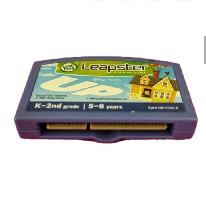 3pc. Leap Frog Leapster Game Cartridge Lot Star Wars Jedi Reading,Toy Story 3,UP