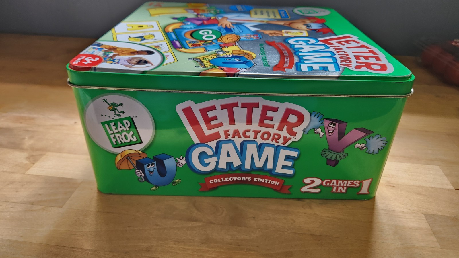 Leapfrog Letter Factory Game 2 in 1 Phonics Colors Counting 3+ Years Works