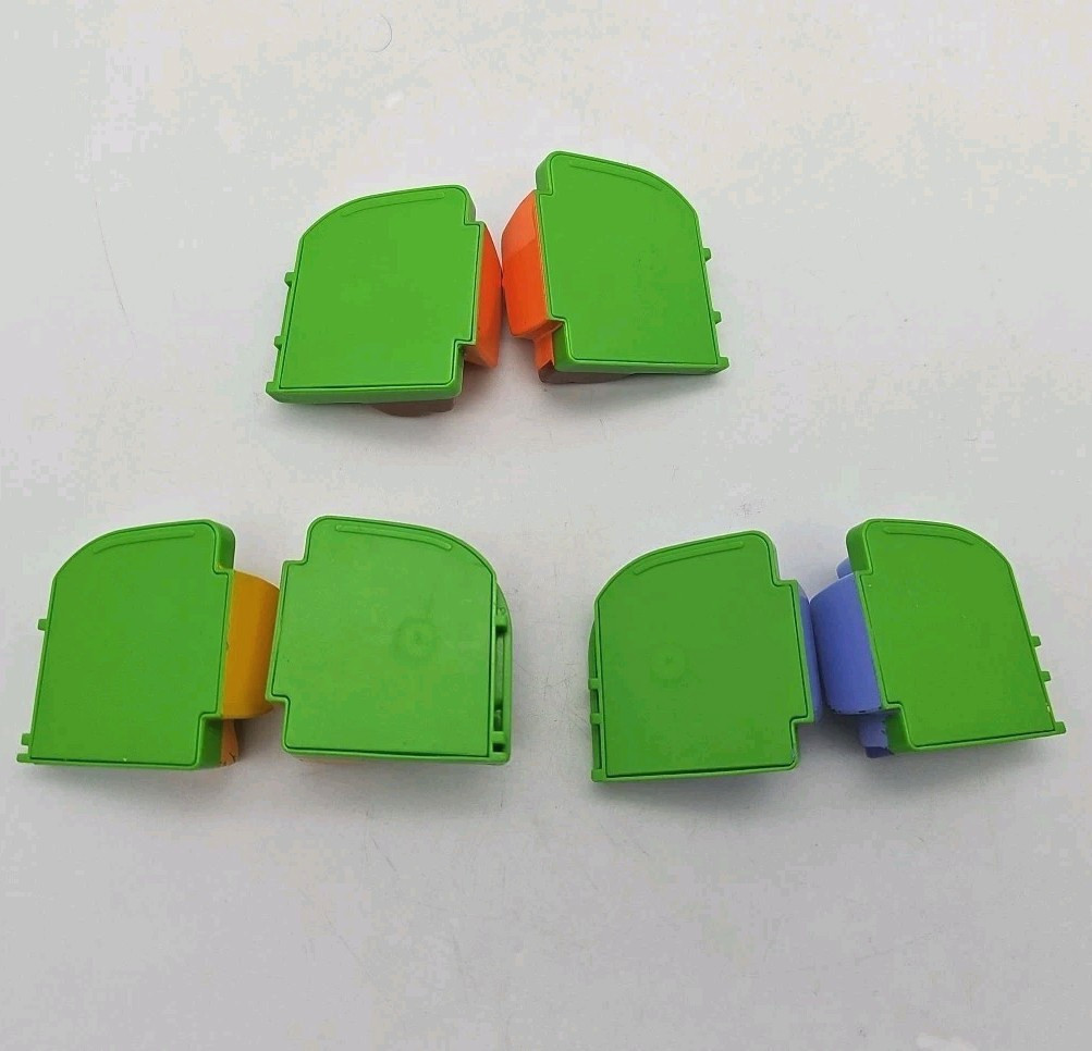 LeapFrog Fridge Set of 3 Replacement Farm Animals Cow Horse Duck Parts Learning