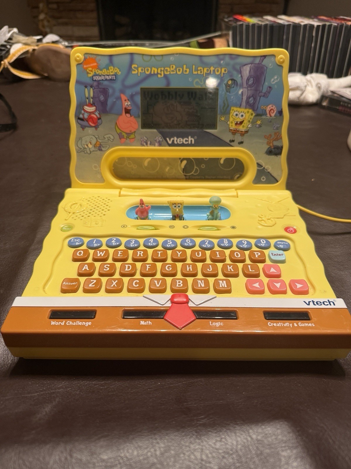 VTech SpongeBob SquarePants Learning Laptop Electronic System VT1961 Ages 4-7