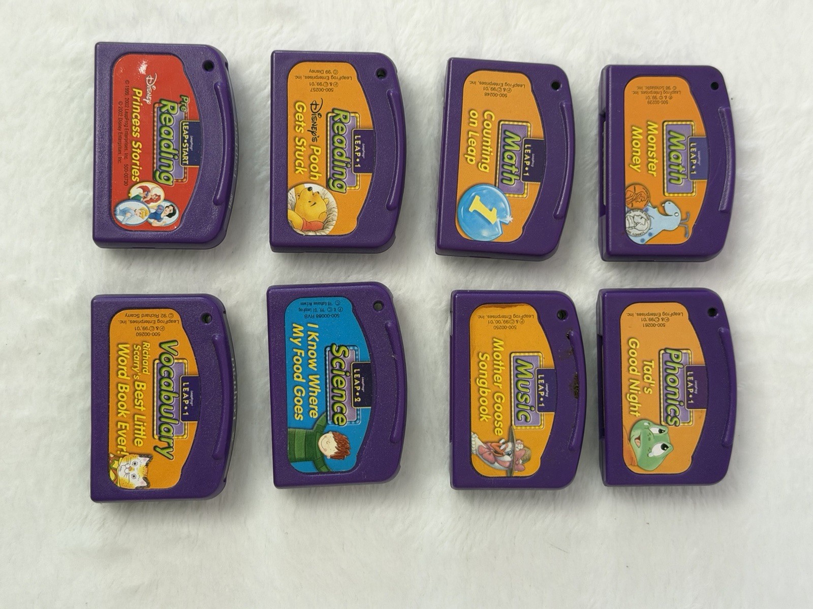 Leapfrog LeapPad Learning Game System Console Model 57-000-01 w/backpack TESTED
