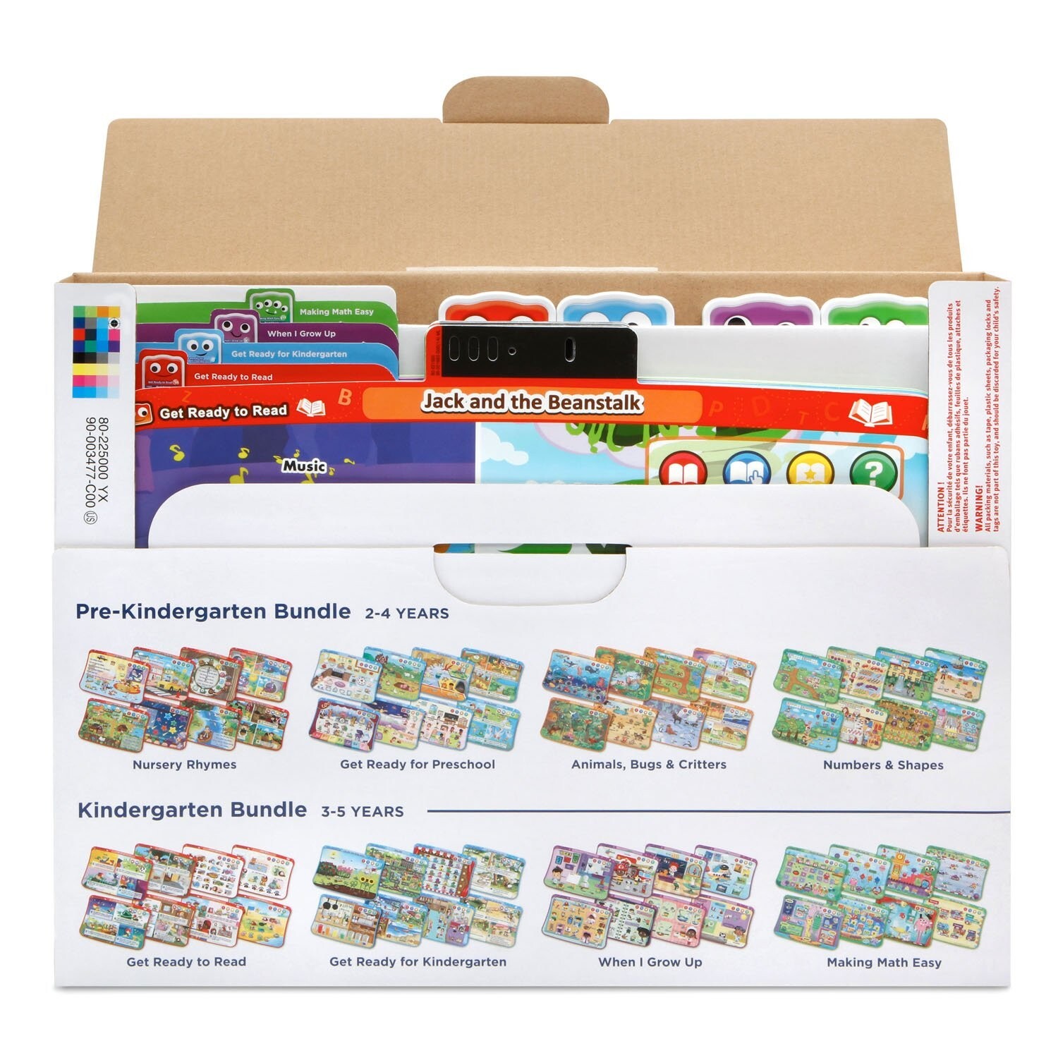 VTech Activity Desk 4-in-1 Kindergarten Expansion Pack Bundle for Age 3-5