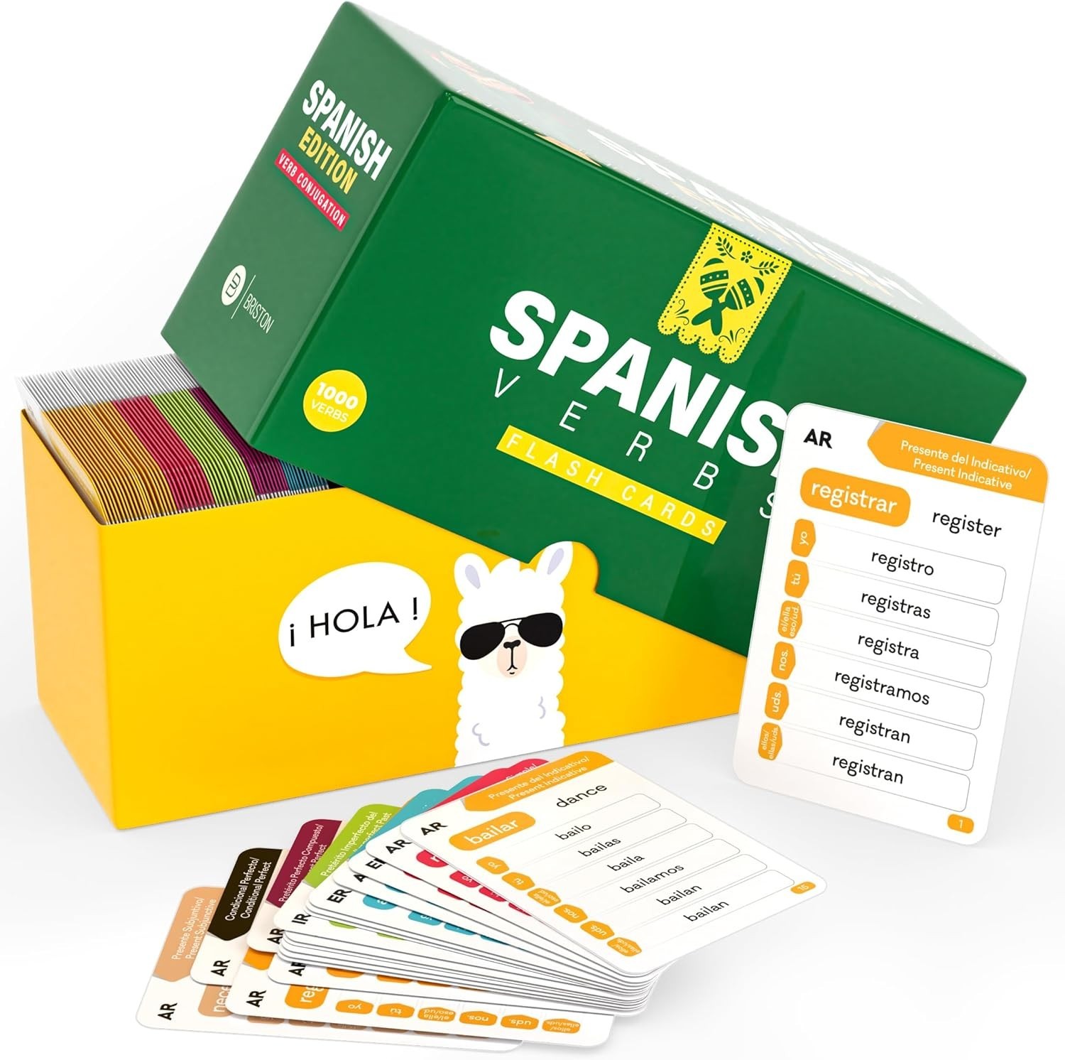Educational Language Tool – Spanish Conjugation Cards