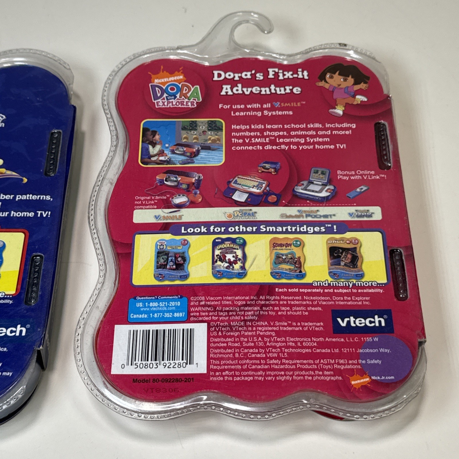 Disney Vtech Smartridge Aladdin & Dora V Smile Smartridge
