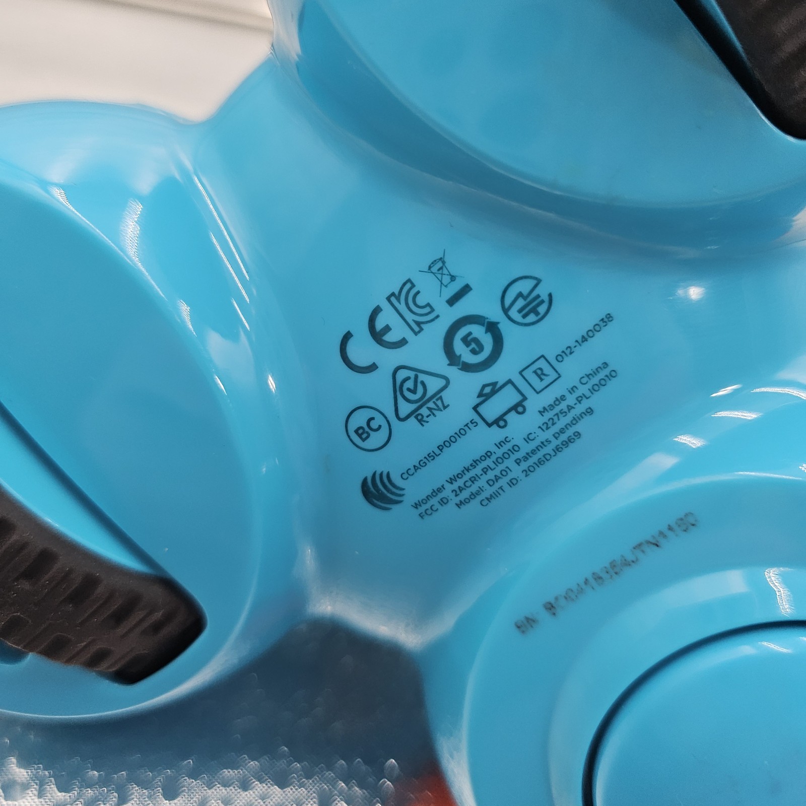 Wonder Workshop Dash Smart Robot for Kids DA01 Blue – TESTED – WORKS