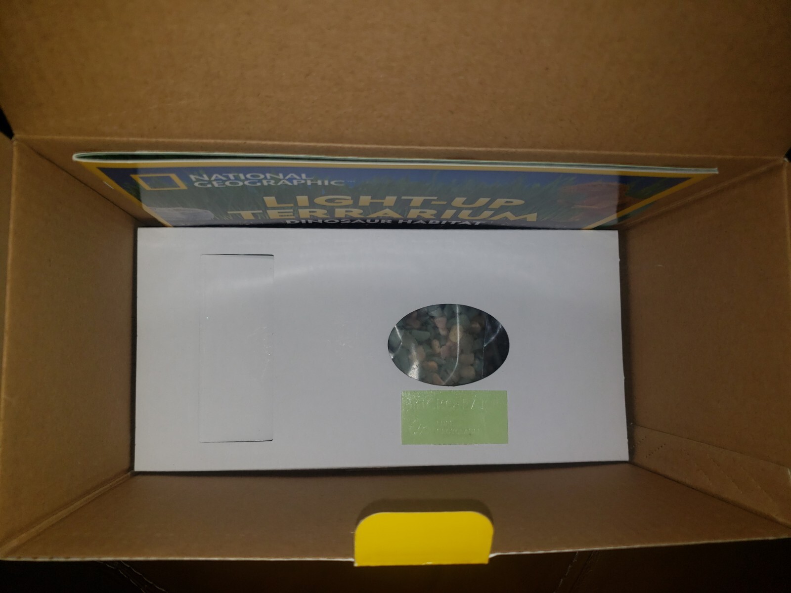 NATIONAL GEOGRAPHIC Light Up Terrarium Kit Dinosaur Habitat STEM Botany NIB