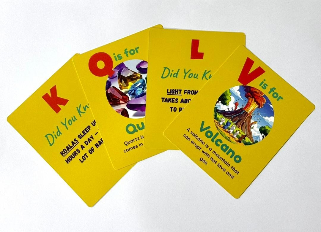 STEM ABC Flashcards for Kids | Fun Educational Toy Ages 3-8 | Learning Game