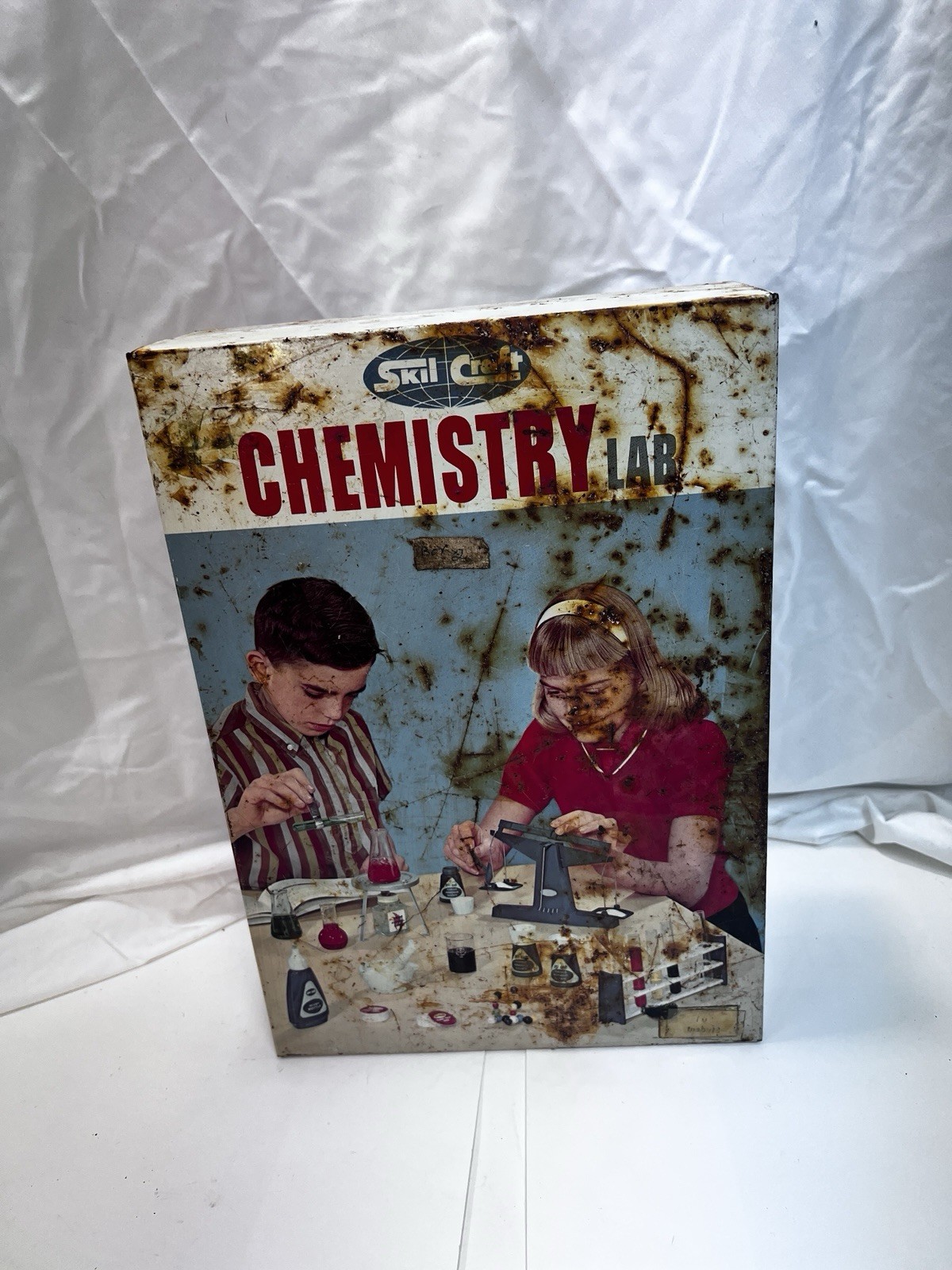3 1960s Science Kits: Skil-Craft Chemistry & Microscope Remco Weather Station