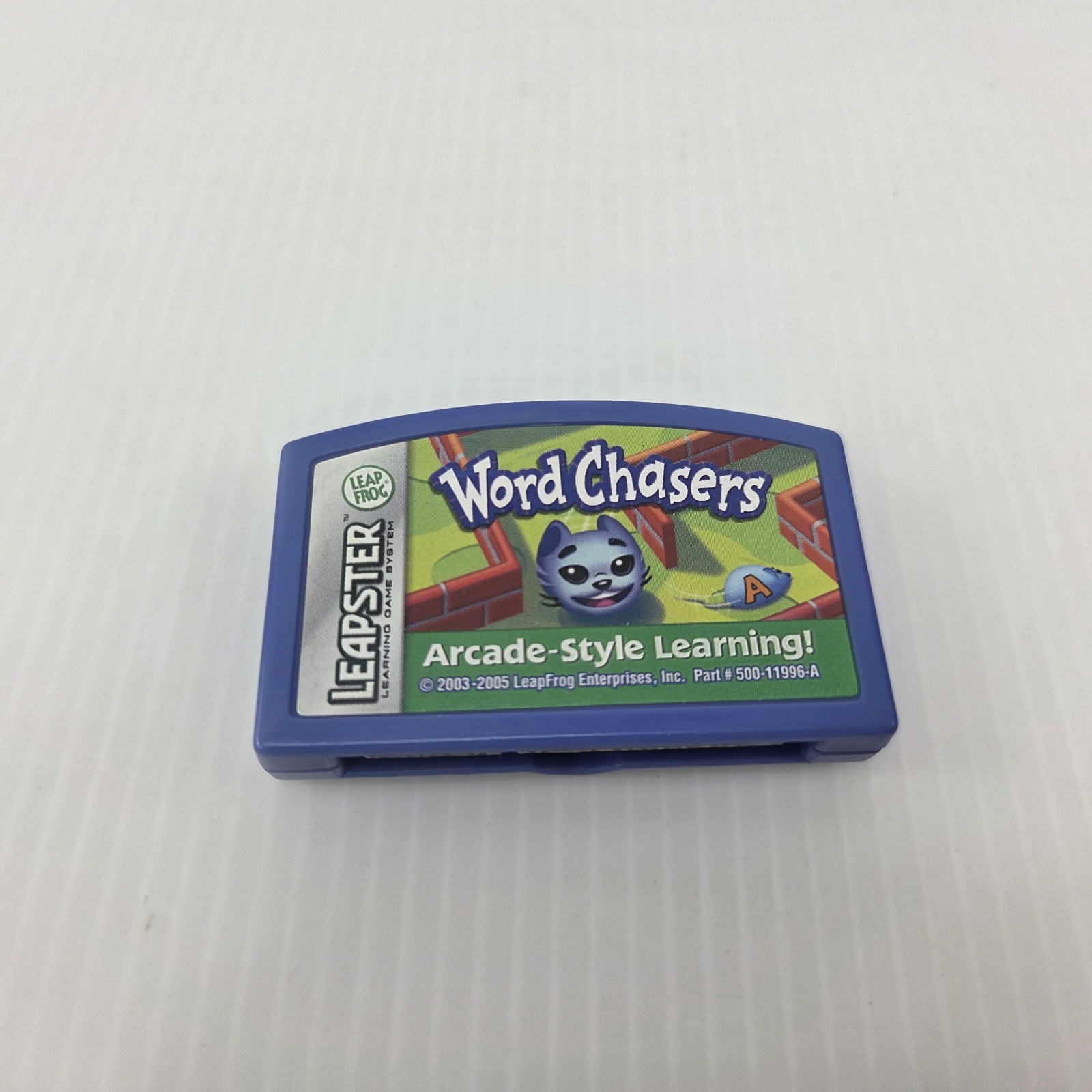 LeapFrog Leapster Scholastic Word Chase Arcade-Style Learning Cartridge