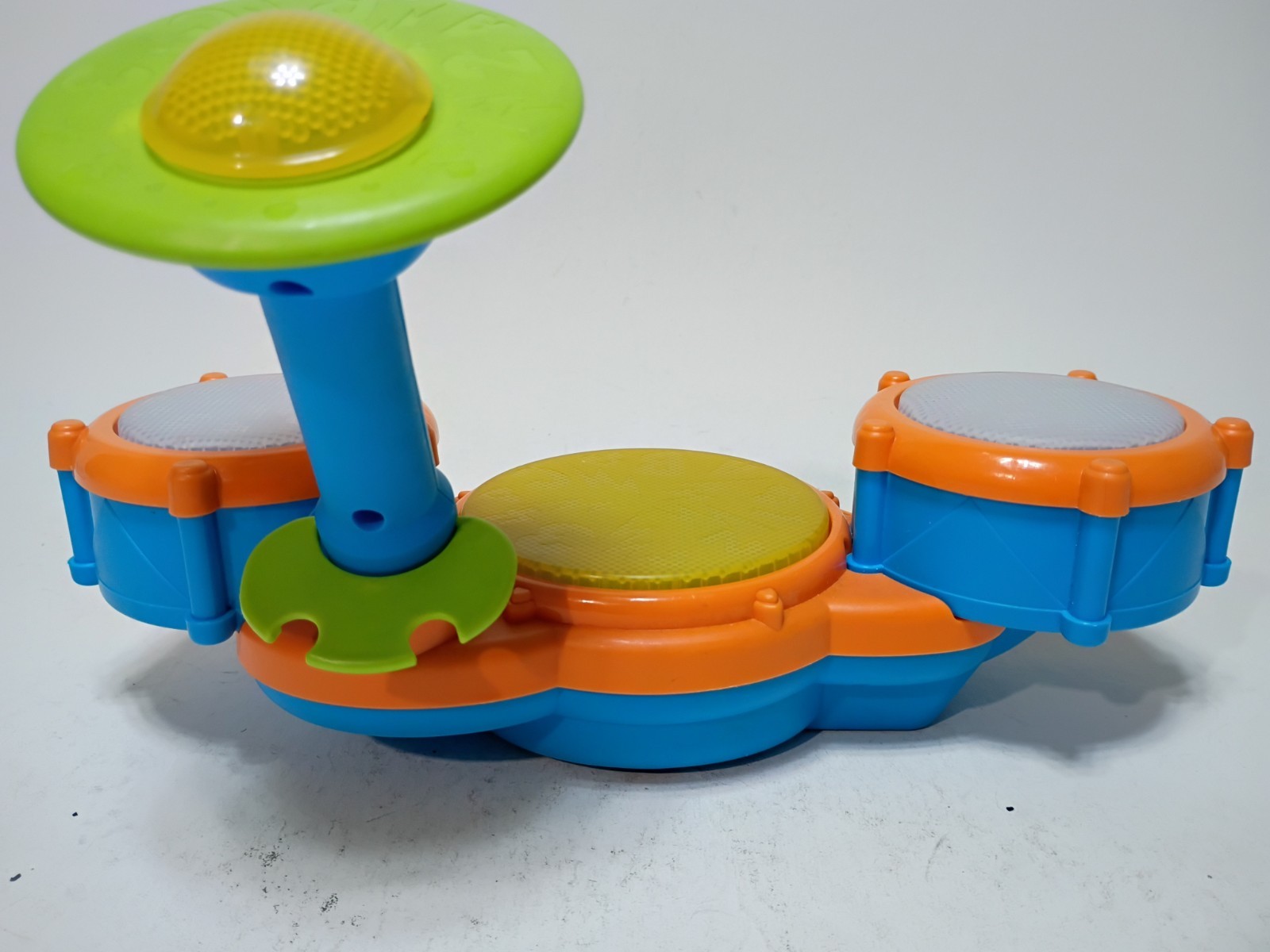 VTech KidiBeats Kids Drum Set, Orange No Sticks