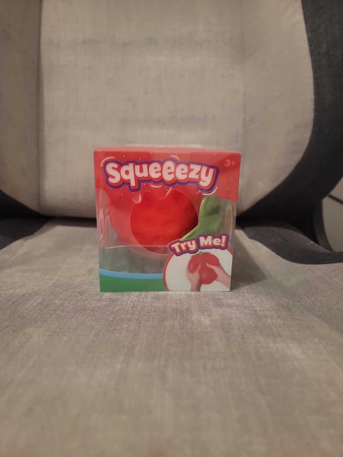 Sunny Days Jumbo Squeezy Strawberry Squishy Toy Stress Relief Sensory Fun