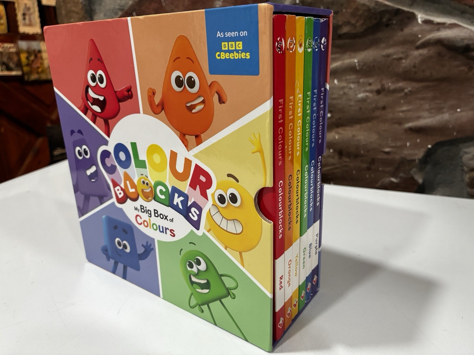 Colourblocks Box Set Kids Color Books BBC CBeebies