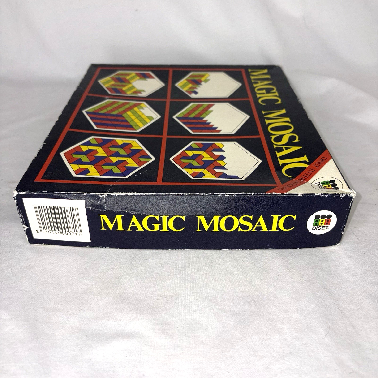 Magic Mosaic Educational Puzzle Game Create Build Diset International Vintage