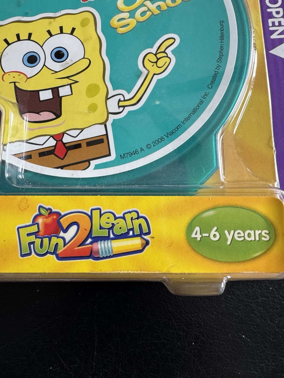 Fisher Price Fun 2 Learn New Computer Cool School Software Sponge Bob Game CD