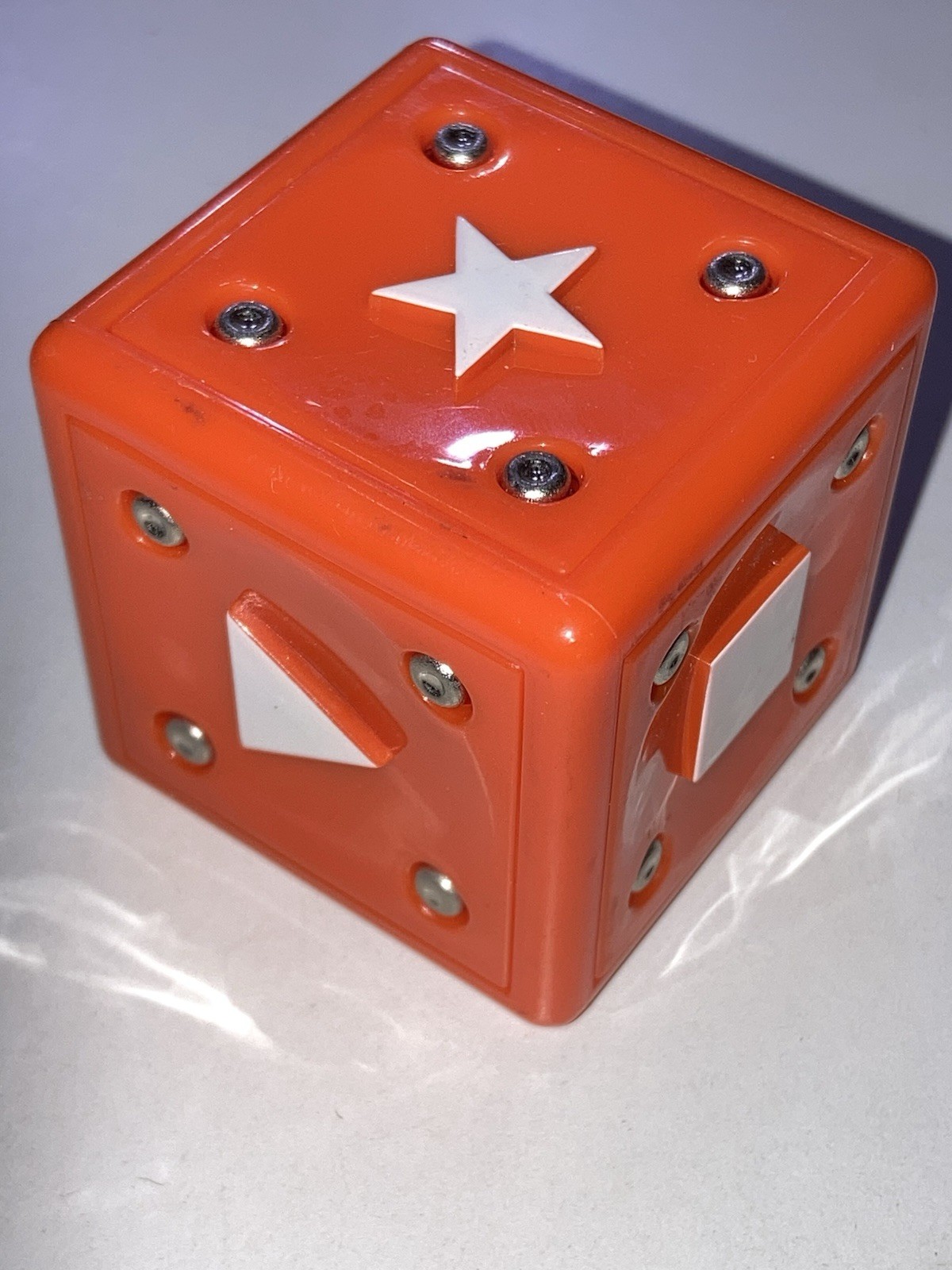 Neurosmith Music Blocks Single ORANGE Replacement Cube Shape Sorter Piece