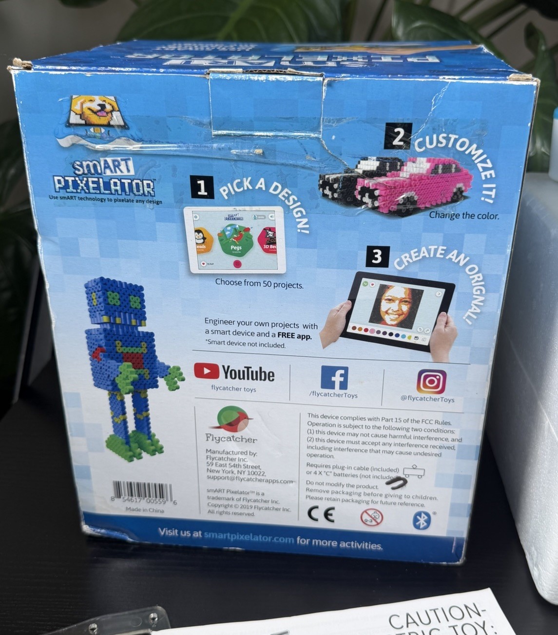 smART Pixelator Learning & Development Toy Game in Box w SD Card Tested & Works