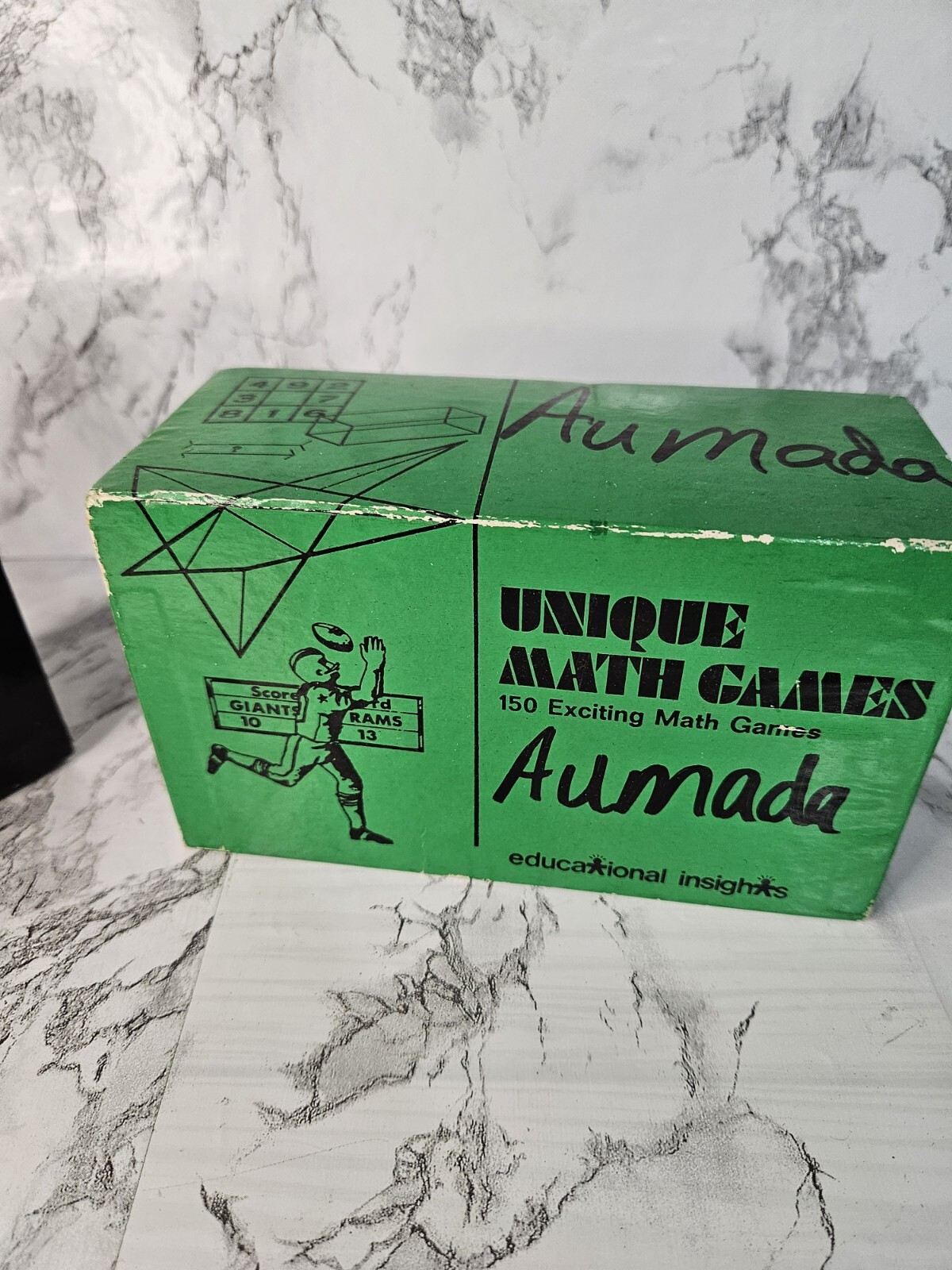 Vintage 1971 Unique Math Games 150 Exciting Math Games by Educational Insights