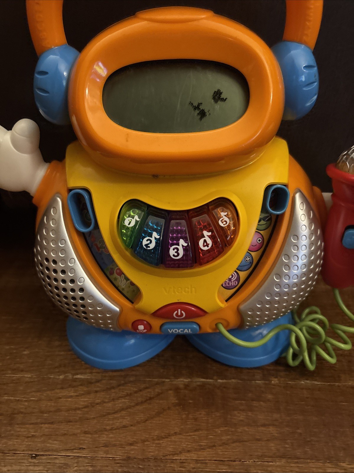 VTech Learning Tunes Karaoke Machine Music Voice Changing Microphone