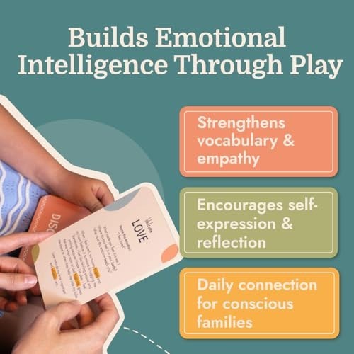 Emotion Flashcards for Toddlers – 25 Fun Cards to Identify Feelings – Ages 2-8