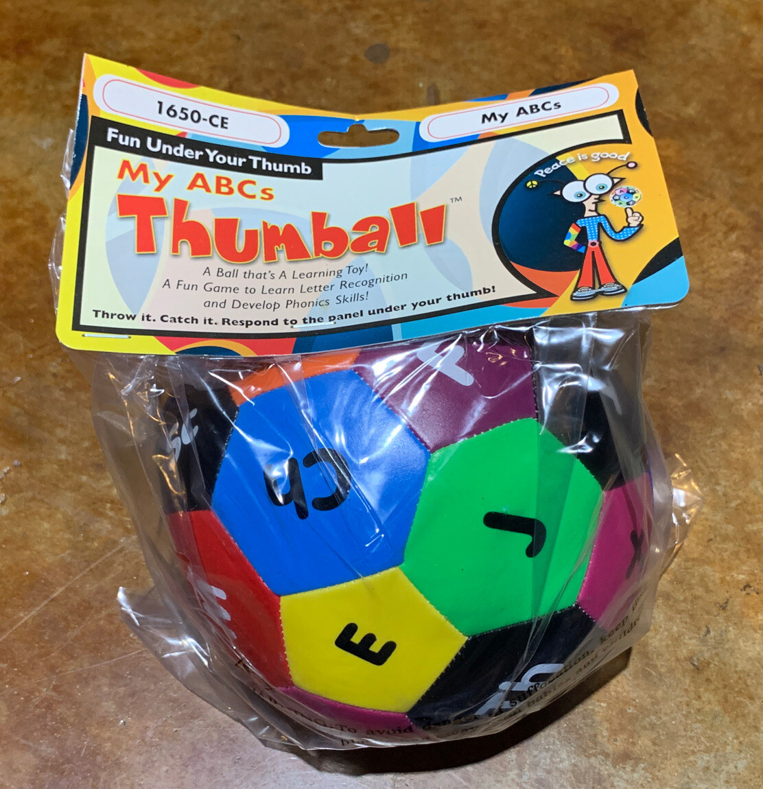Thumball 1650-CE ABC’s 6″ Educational Toy Ages 3+