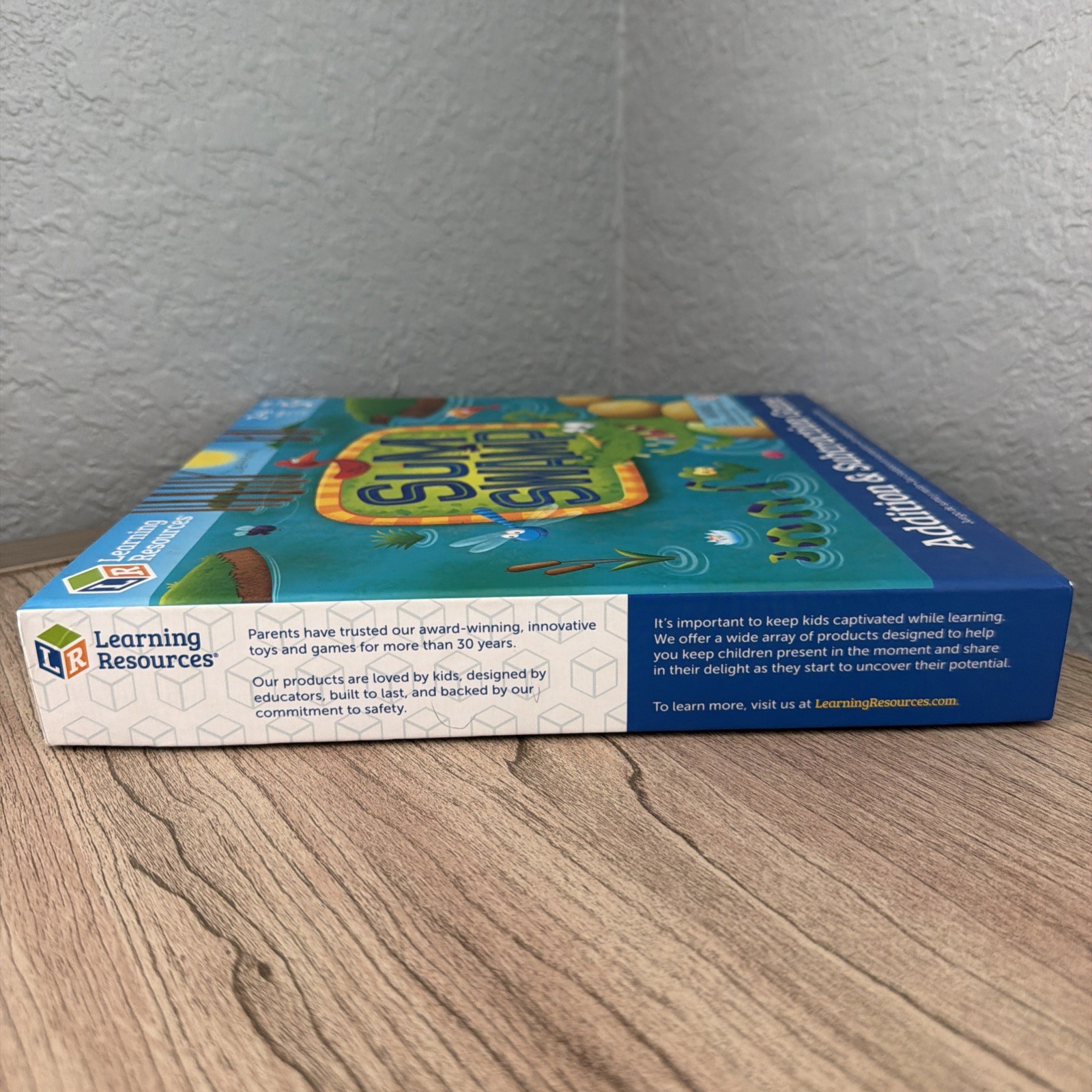 Sum Swamp Addition & Subtraction Game Learning Resources Math Board Game Ages 5+