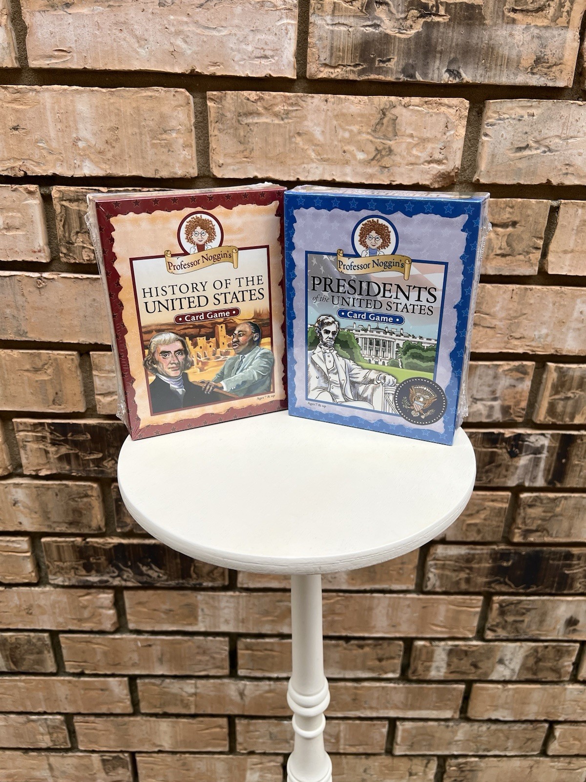 Professor Noggin’s President & US History Card Games Homeschool Educational NEW